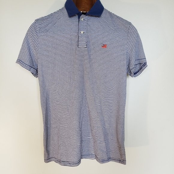 Ralph Lauren Other - Ralph Lauren // blue striped flag logo golf polo